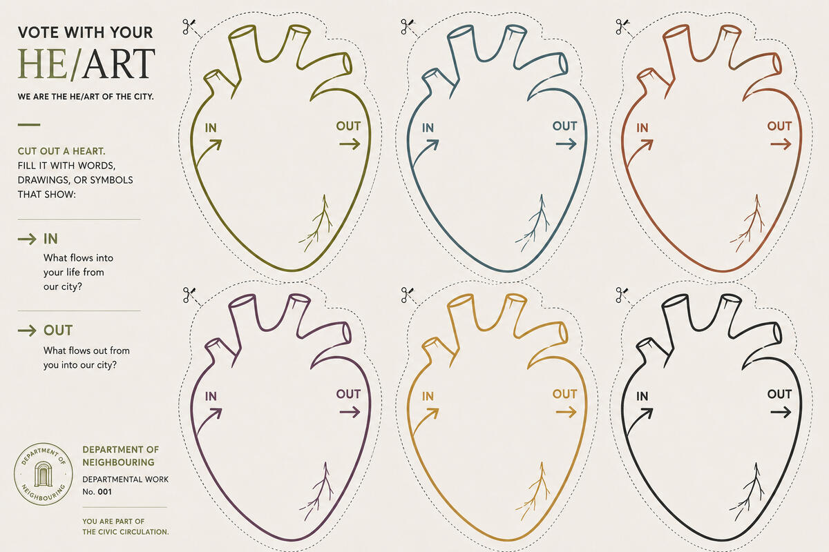 Vote With Your HE/ART participatory worksheet